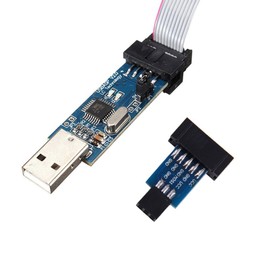 Robojax 10 Pin Convert to Standard 6 Pin Adaptor Board+ USBASP USBISP AVR Programmer USB