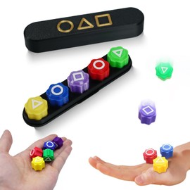 Konggi Korean Stone Pick Up Game Korean Traditional Play Game Mocasa Konggi Gonggi for Kids Educational Toys Folk Stone Game Hand-eye Coordination Game Korean Folk Play Set Indoor Game (With Storage