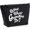 Hippowarehouse What would grandma do? printed make up cosmetic wash