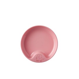 Mepal Learn to Eat Yourself - Children's Learning Plate - Toddler Learning Plate - Children's Tableware - Dishwasher Safe & BPA Free - Deep Pink