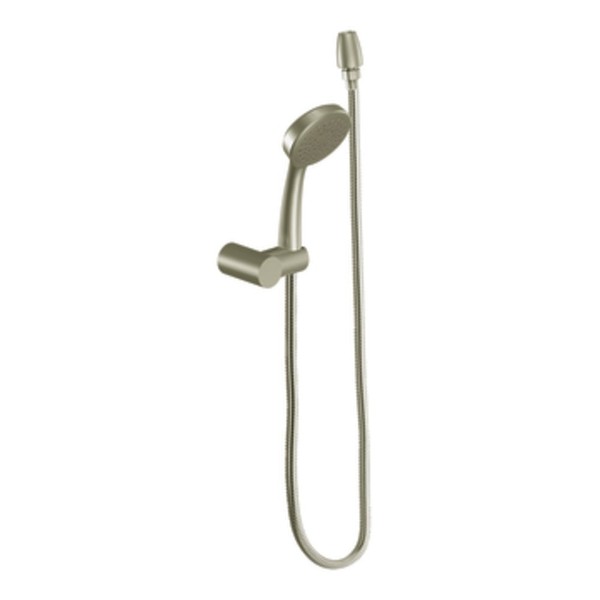 Moen 3865EPBN Eco-Performance Handheld Shower with 69-Inch Hose and Wall Bracket, Brushed Nickel