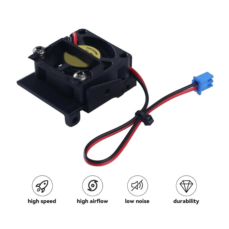 FYSETC Replacement Hotend Fan for Qidi Plus4: Assembly Fan Cooling