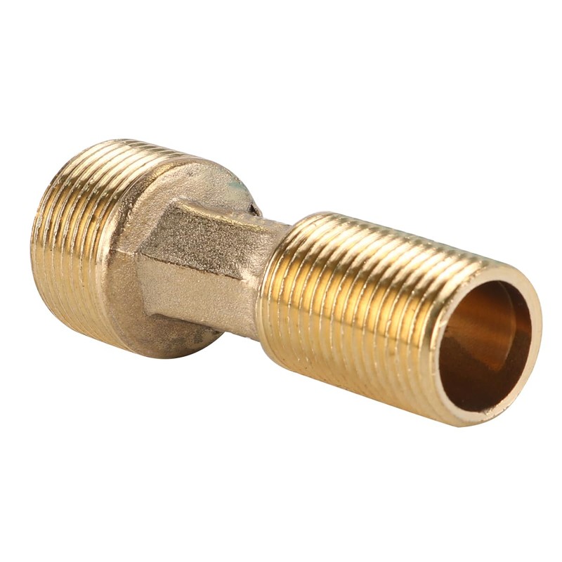 Alnicov Two-Pack Brass Shower Faucet Adapters 3/4" To 1/2" S-Type