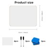 bssmmai 4 Pack Mini Dry Erase White Board, Dry Erase