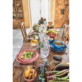 ROSE & TULIPANI MILANO Concerto OCRA Soup Plate 21 cm Yellow Dinner Service Dining Service Italian Stoneware