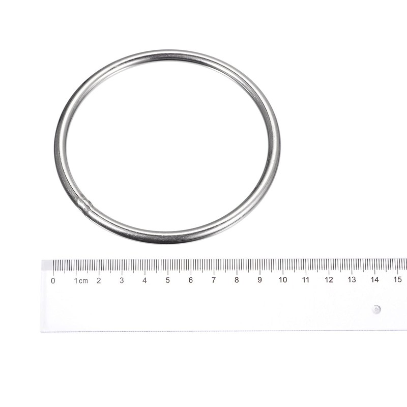sourcing map Stainless Steel 304 O Rings, Pack of 4,