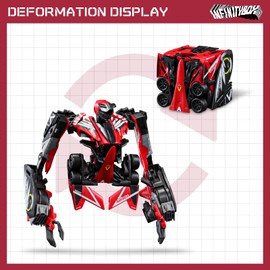BEASTBOX 52TOYS INFINTYBOX IB-05 Cheetah Deformation Toys Action Figure, Converting Toys in Mecha and Cube, Perfect Birthday Party Gift for Teens and Adults