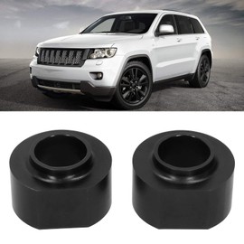Ausla 2 in Front Lift Kit Front Leveling Spacer for TJ Cherokee XJ ZJ with CNC Machined PU Material Black