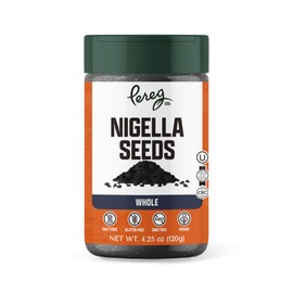 Pereg Nigella Black Cumin Seeds (4.5 Oz) - Ideal for Seasoning Vegetables & Eggs - Non-GMO & All Natural – Non-Irradiated