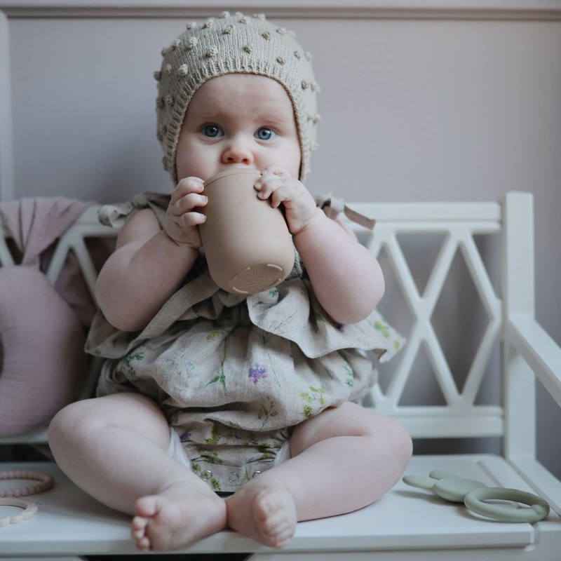 mushie Learning Cup with Soft Straw | from 6 Months