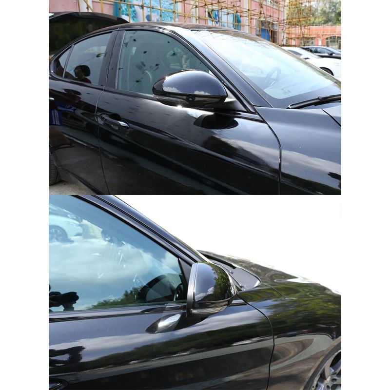 e-power-auto-Trim For Alfa Romeo Giulia 2017-2022 Side Rearview Mirror Caps