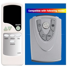 Replacement Remote Control for Lasko LASK001 2033653A E20739 4820 Fan Remote Control