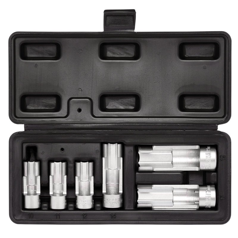Draper 12401 Temperature Sensor Socket Set, 1/2" and 3/8" Sq.