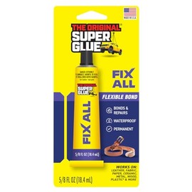 Fix-All Adhesive – Multi-Purpose Solvent Glue & Sealer, 1 oz Tube – Bonds and Repairs Wood, Fabric, Brick, Canvas, and Concrete