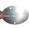 WWI Imperial German Army Infantry Soldat Blank Dog Tag Reproduction