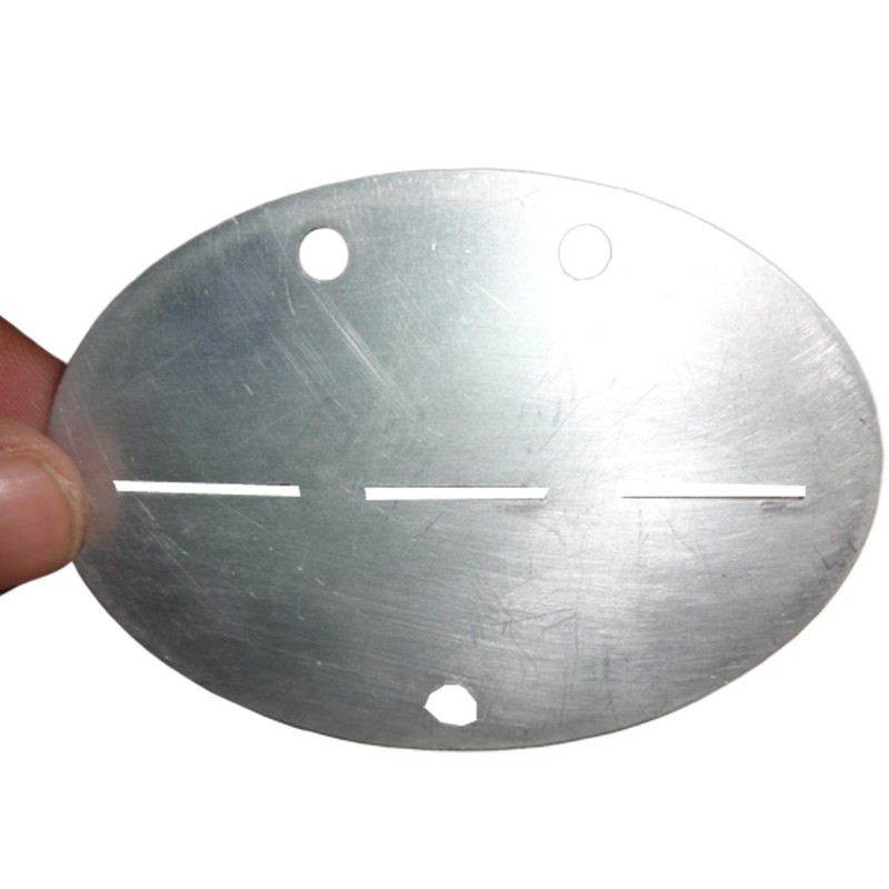 WWI Imperial German Army Infantry Soldat Blank Dog Tag Reproduction