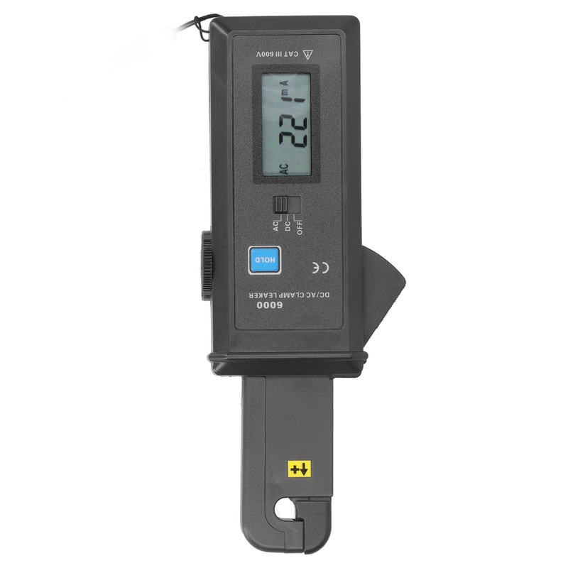 ETCR6000 AC/DC Clamp Leaker Leakage Current Tester 0mA‑60.0A 99 Units
