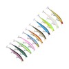 11 Pcs Simulation Minnow Lure Plastic Fishing Bait Fishing Accessories