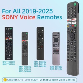 Replacement for Sony TV Remote, for All 2019-2025 Sony Remote Control for Bravia Smart TV with Voice Control. for Bravia XR/XBR/KD/K Series Google/Android TVs. 1-Year Warranty.