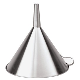 Paderno World Cuisine Stainless Steel Funnel - 4 3/4-inch Dia