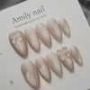 Soft and tangle glass magnet [Handmade nail tip] Emily Nail
