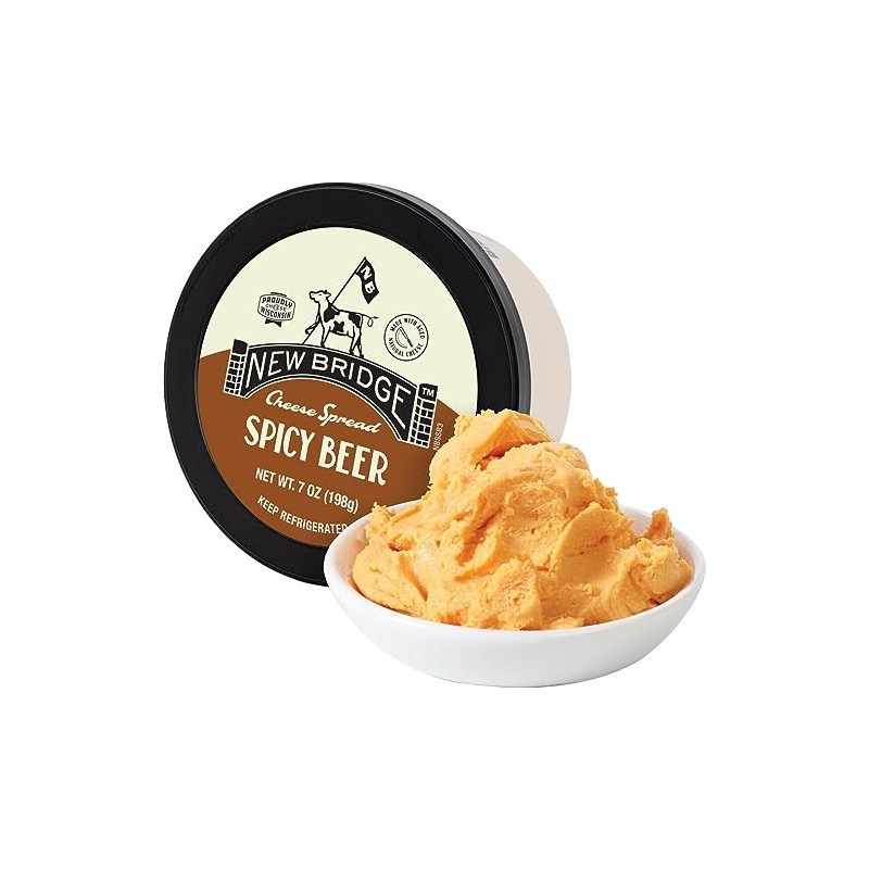 New Bridge Cheese Spread, 7 oz, 12 Pack (7 oz,