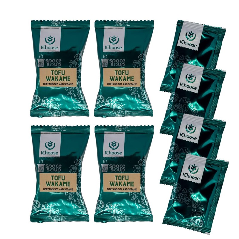 Space Soup – Instant Soup, 26g Packets, 4-Pack, Plant-Based &