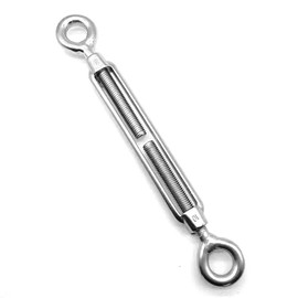 JY-MAIRNE Stainless Steel Turnbuckle 3/8",Marine Hardware Heavy Duty Turnbuckle 240mm length