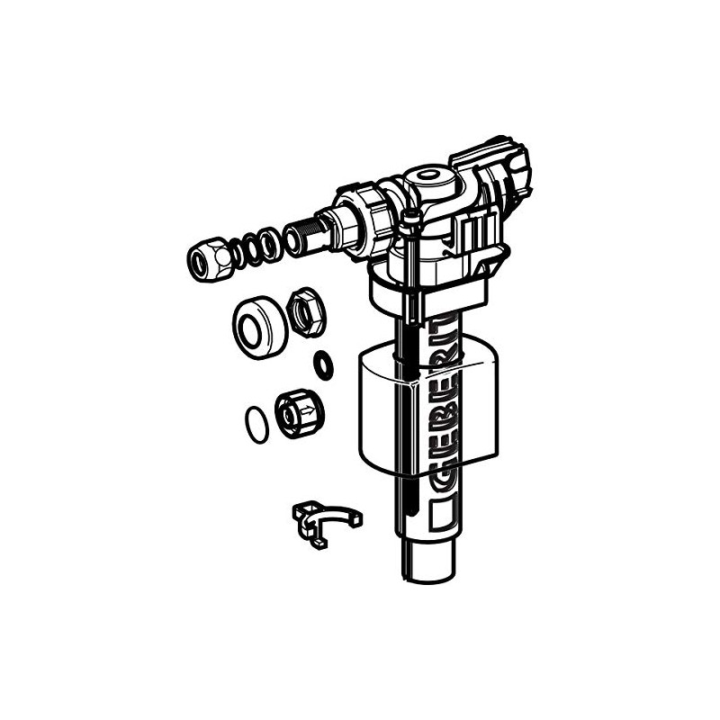 Geberit 240.783.00.1 Float Valve Retaining Clamp