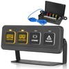 OFFROADTOWN 4 Gang Switch Panel Wireless Remote Control 4 Light