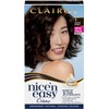 Clairol Nice'n Easy Crème, Natural Looking Oil Infused Permanent Hair Dye, 3 Brown Black