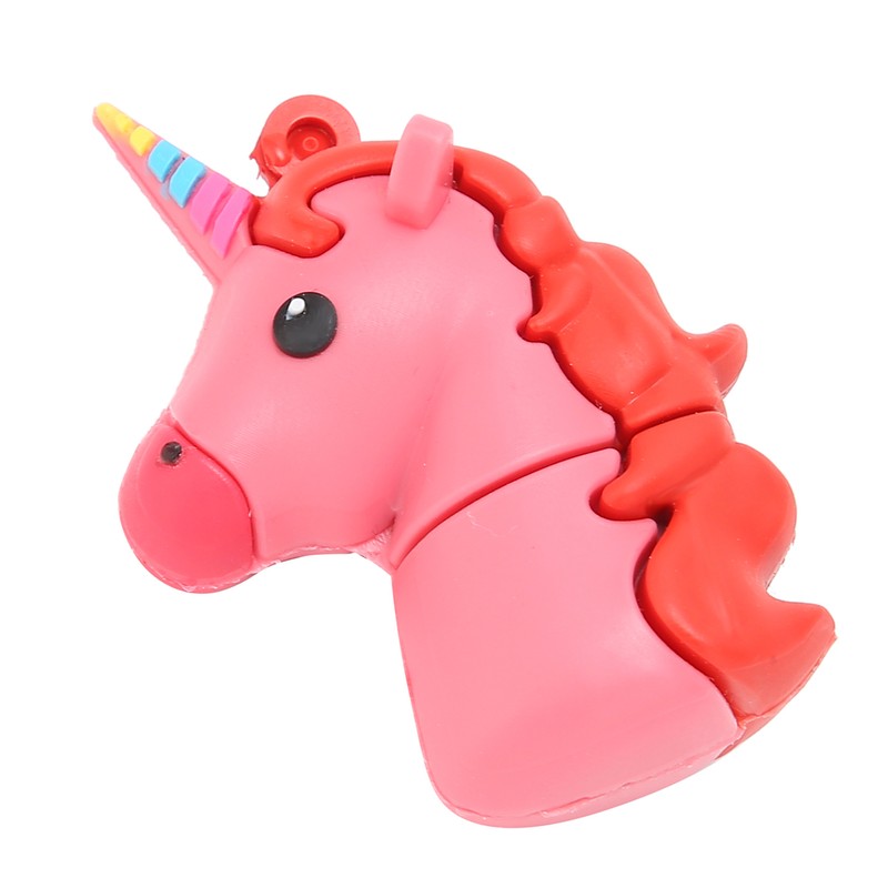 USB 2.0 Flash Drive Pink Cartoon Appearance Data Storage Tool