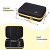Tourmate Hard Storage Case for HURRICANE/MECHEER/WFOEJEJ/WORKPRO/Milwaukee Wood Chisel Set -