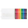 Fonzell Super Brush Marker - 12 Colours, Flexible Brush Tips,