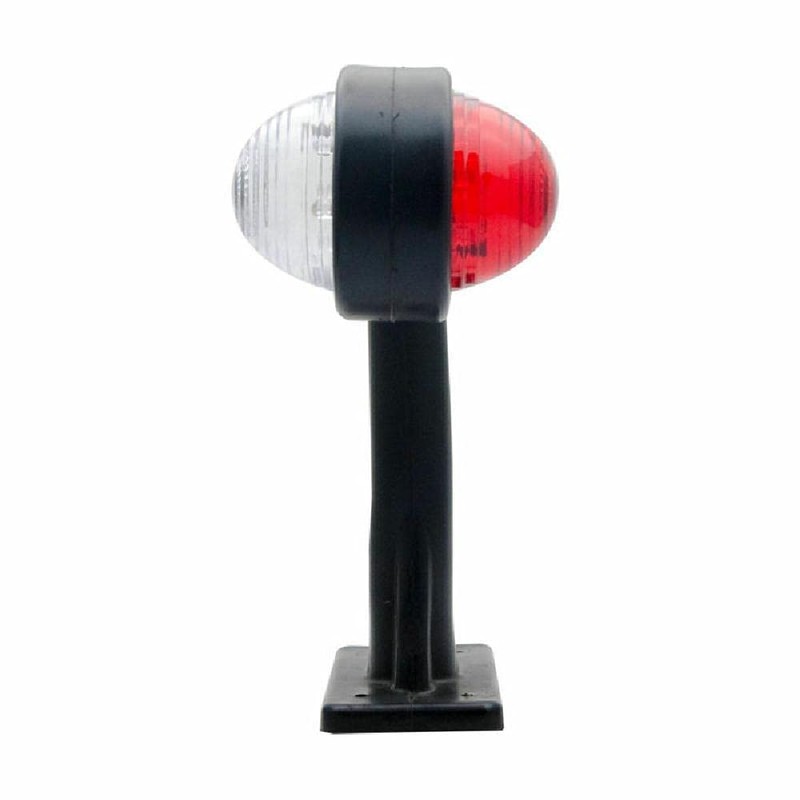 Riloer 2x Side Marker Lights, 12V/24VIndicator Rubbers Outline Lamps for
