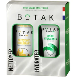 BOTAK Baldness/Shaved/Shorn Head Gift Box | 99% and 97% Natural Origin, Vegan | Daily Routine | Regulates pH and Microbiota