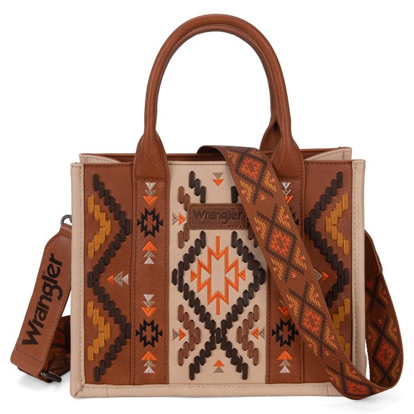 Montana West X Wrangler Whipstitch Aztec Tote bag for Women