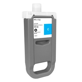 Dikarsum Dikarsum PFI-1700 Ink Cartridge Cyan Replacement for Canon PFI-1700 CY Ink Tank Compatible with imagePROGRAF PRO-2000 PRO-2100 PRO-4000 PRO-4100 PRO-4100S PRO-6000 PRO-6100 PRO-6100S Printer