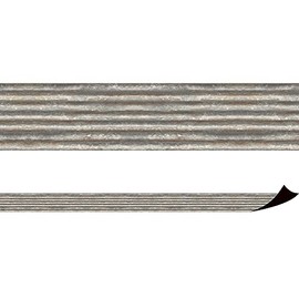 Corrugated Metal Magnetic Border