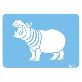 JEM Hippo Stencil