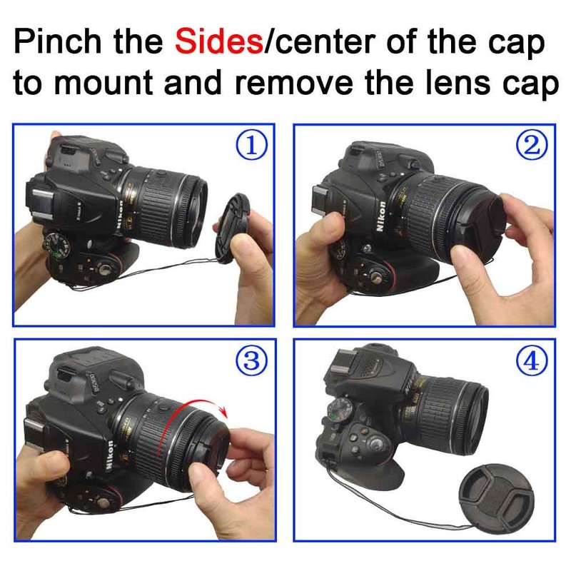 ULBTER 37mm Lens Cap Lens Cap for Olympus 14-42mm 1:3.5-5.6