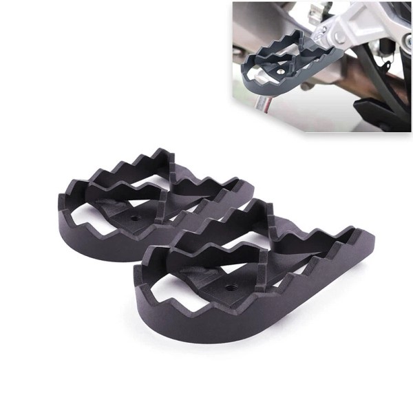 xitomer 2 PCS Adaptors Enlarged Foot Plates Fit For Honda