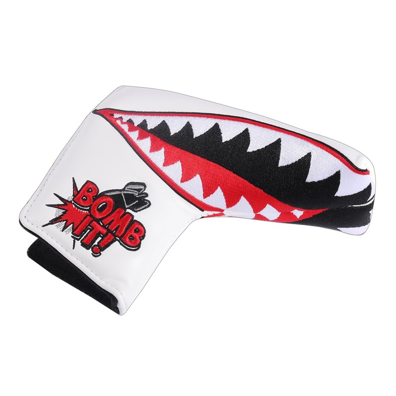 SHABIER New War Shark Flying Tiger Warshark Golf Putter Headcover