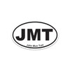 JMT John Muir Trail Oval Sticker Decal 24"x14.88"