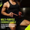 Slim Panda Resistance Band Handle Heavy Duty Cable Machine Attachment,