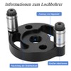 Mesee Dowel Drill Guide, Doweling Jig Kit, 3-Hole Punch Positioner,