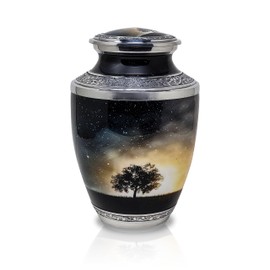 Tree of Life Cremation Urn for Human Ashes for Funeral, Burial or Home. Cremation Urns for Ashes Adult Male Large Urns for Dad and Cremation Urns for Human Ashes