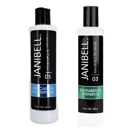 Kit Janibell Tratamiento Keratina Y Mascarilla Multiesferas
