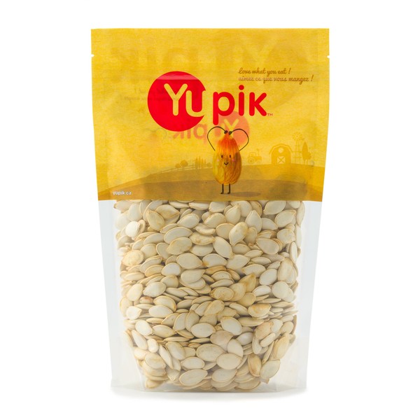 Yupik Pumpkin Seeds in Shell Jumbo, Large Unsalted, 0.45Kg