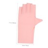 Healeved 16 Pairs Nail Gloves Fingerless Gloves Uv Protection Rays